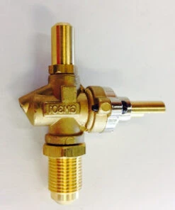 Falcon Natural Gas Brass Single Valve - 36100 8 Falcon Natural Gas Brass Single Valve - 36100 -Barbecue Tool Store 3610000 89518.1579793367.1500.1500