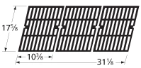 17 5/8 X 31 1/8, Cast Iron Cooking Grates - 69763