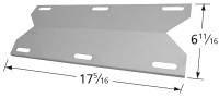 17 1/4 X 6 15/16, Stainless Heat Shield, Charmglow, Costco | 91241 4 17 1/4 X 6 15/16, Stainless Heat Shield, Charmglow, Costco | 91241 - Image 2