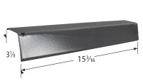 15 3/16 X 3 1/8, Brinkmann Porcelain Heat Shield - 94251 4 15 3/16 X 3 1/8, Brinkmann Porcelain Heat Shield - 94251 - Image 2
