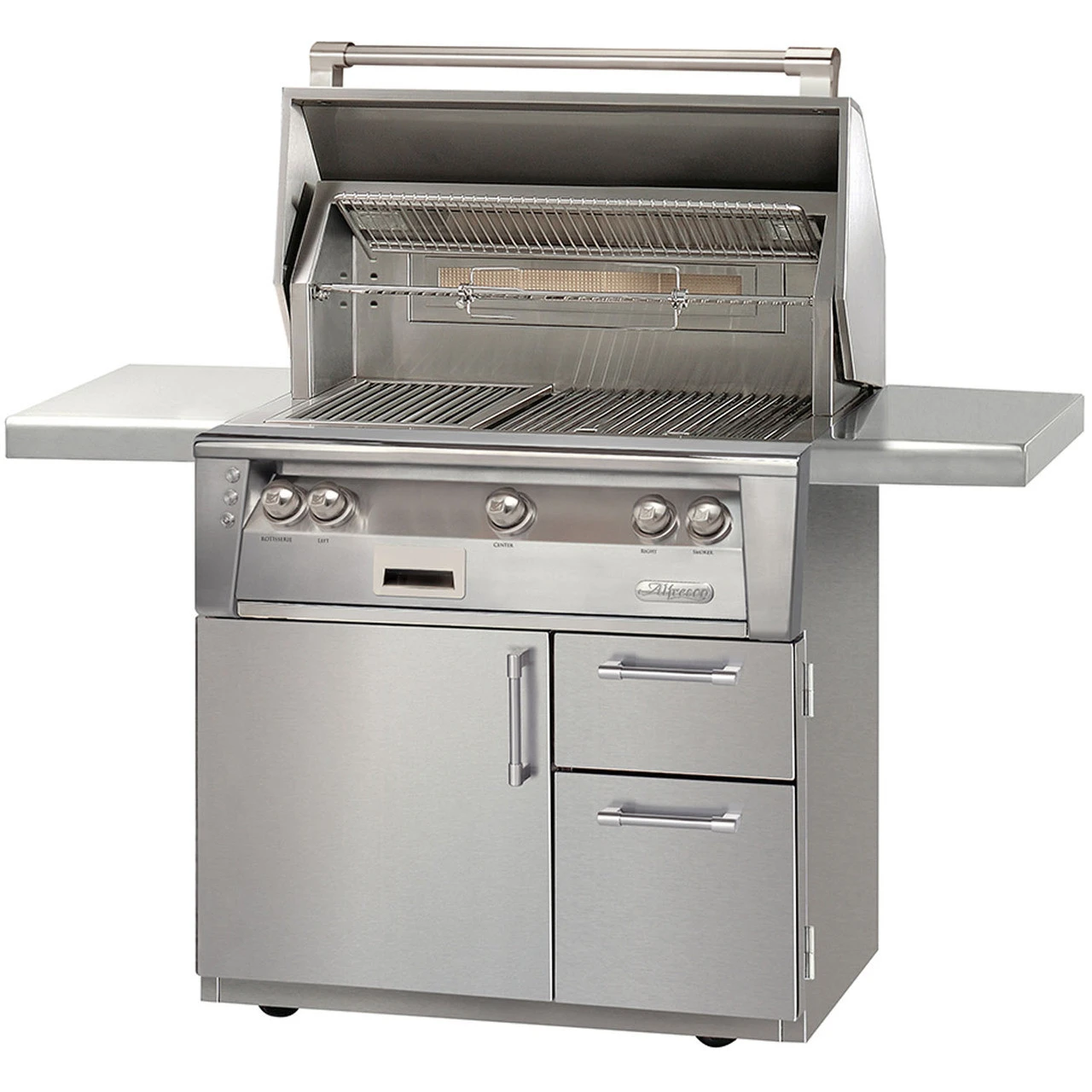 Alfresco ALXE 36" Grill On Deluxe Cart - ALXE-36CD 3 Alfresco ALXE 36" Grill On Deluxe Cart - ALXE-36CD