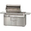 Alfresco ALXE 56" Grill Cart W Sear Zone, Side Burner