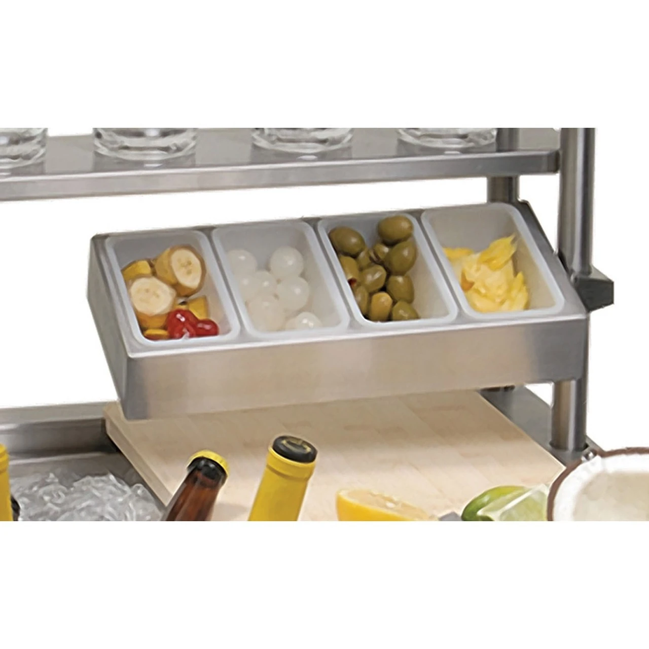 Alfresco Condiment Tray For Bartending Station - CT 3 Alfresco Condiment Tray For Bartending Station - CT