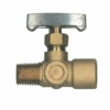 Bayou Classic LPG Control Valve - NV108P -Barbecue Tool Store Brass Control Valve NV108P 40341.1657826440.1500.1500