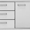 Delta 30" Heat Door, 3 Drawer Combo - DHDD303-B