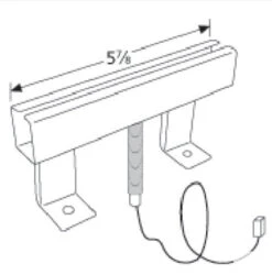 06840 Aussie Ceramic Ignitor Electrode W Male Connector -Barbecue Tool Store Drawing of Collector Box for Aussie 06840hr 17434.1588167671.1500.1500