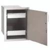 Firemagic 20x14 Single Door With Dual Storage Drawer - 33820-S 1 Firemagic 20x14 Single Door With Dual Storage Drawer - 33820-S -Barbecue Tool Store FM 33820 SR Select Single Door With Dual Drawers Open 29793.1577112045.1500.1500