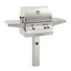 Fire Magic Aurora A430S Grill On In-Ground Post W Rotisserie