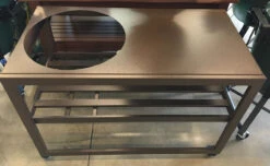 Challenger Large Big Green Egg Open Speckled Walnut Cart