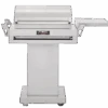 TEC Infrared G Sport Grill With Stainless Pedestal & Side Shelf -Barbecue Tool Store TEC SS Ped with Shelf 01908.1477027305.1500.1500