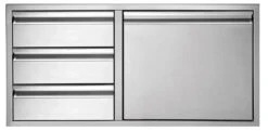 Twin Eagles 42" Door/Three Drawer Combo - TEDD423-B