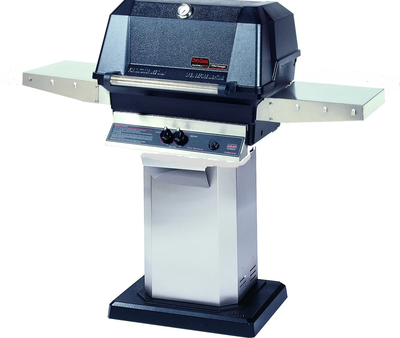 MHP WNK Grill On Column With Permanent Mounting Base 4 MHP WNK Grill On Column With Permanent Mounting Base - Image 2