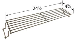 24 1/2 X 4 5/8, Weber Spirit Aftermarket Warming Rack - 07641