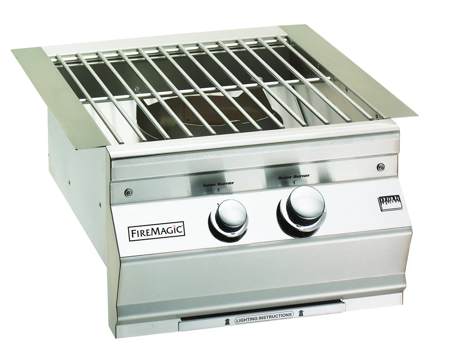 Fire Magic Built-in Classic Power Burner W Stainless Grids 3 Fire Magic Built-in Classic Power Burner W Stainless Grids