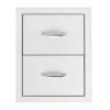 Summerset Built-in Double Drawers - SSDR2-17 -Barbecue Tool Store double drawer ssdr 2 45591.1691692851.1500.1500