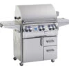 Fire Magic Echelon 790, One Infrared, On Cart, Single Side Burner, Digital Thermometer
