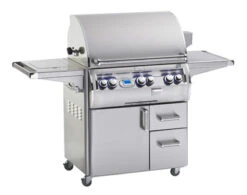 Fire Magic Echelon 790, One Infrared, On Cart, Single Side Burner, Digital Thermometer