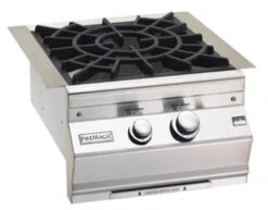 Fire Magic Built-in Classic Power Burner W Porcelain Cast Iron Grid