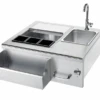 Summerset Professional Stainless Beverage Center W Sink - SSBC-30L -Barbecue Tool Store rutherfdord ssbc 1 68597.1680872003.1500.1500