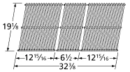 19 1/8 X 32 3/8, Kenmore Stainless Cooking Grids - 506S3
