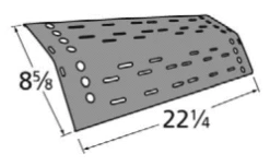 22 1/4 X 8 5/8, Porcelain Heat Shield, Grill Mate - 92681 -Barbecue Tool Store yhst 87469101818510 2155 18539285 34916.1649096262.1500.1500